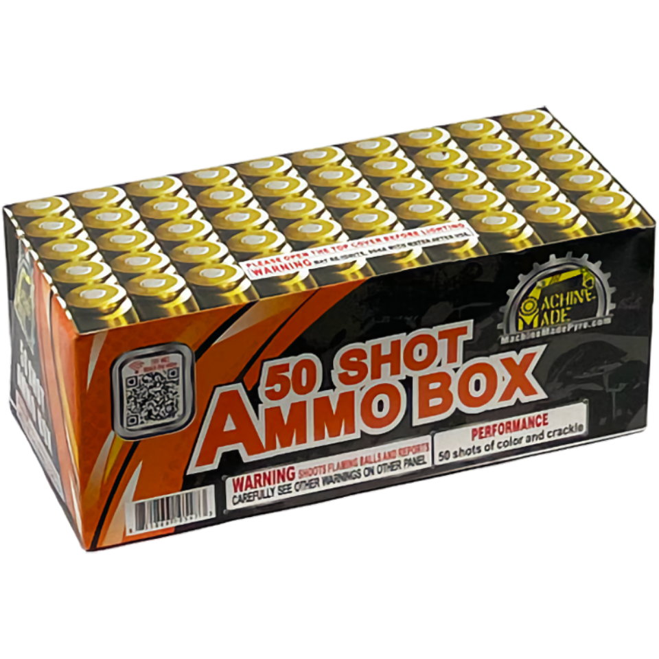 Shot Ammo Box Captain Boom Fireworks