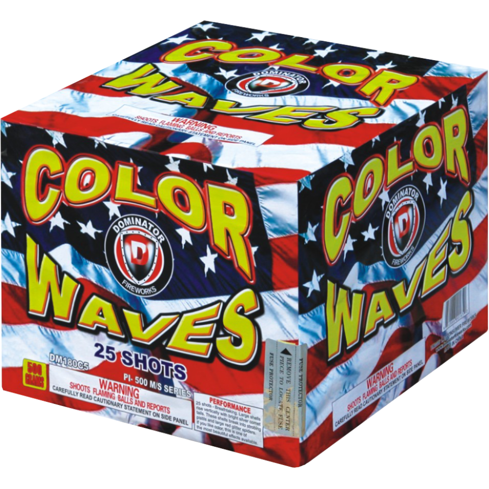 Color Waves Firework | Captain Boom