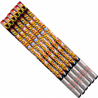 Black Cat 10 Ball Roman Candle - 6 Pack