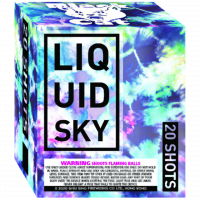 Black Cat Liquid Sky - 200 Gram Firework