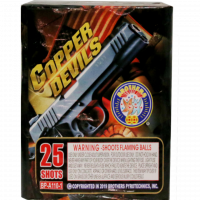 Copper Devils - 200 Gram Firework