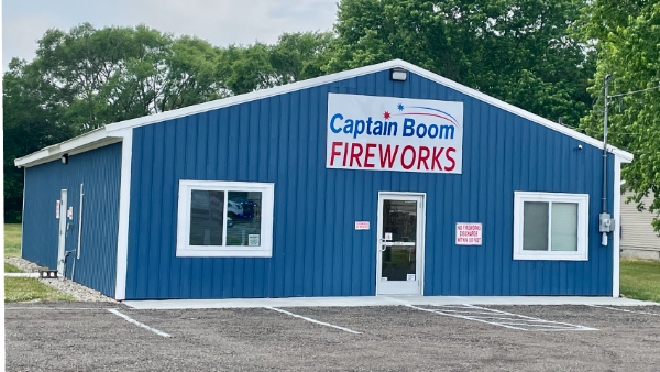 Our Fireworks store at 13162 M-40, Gobles MI