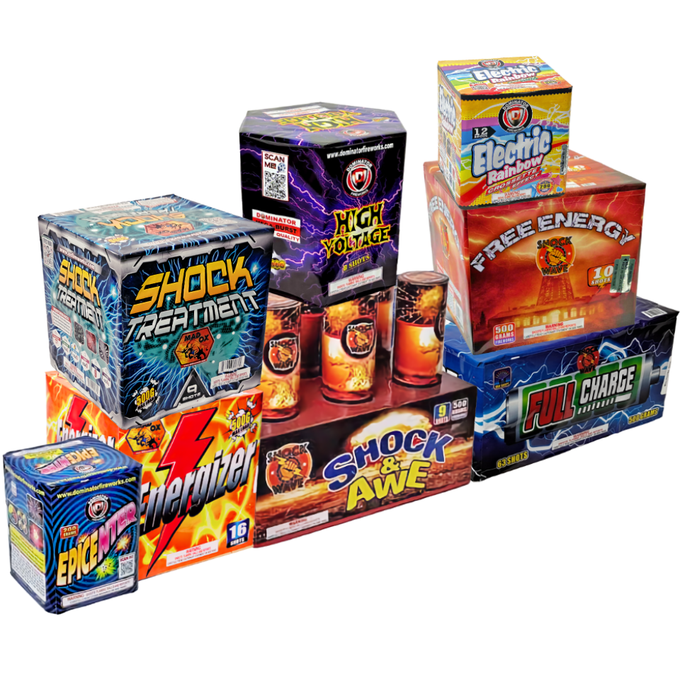 Buy Energize Me Fireworks Assortment Online at Captain Boom