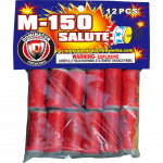 M-150 Salute Firecrackers - 12 Pack