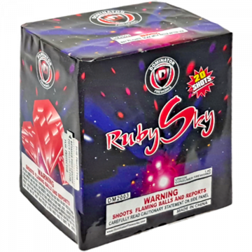 Ruby Sky - 200 Gram Firework
