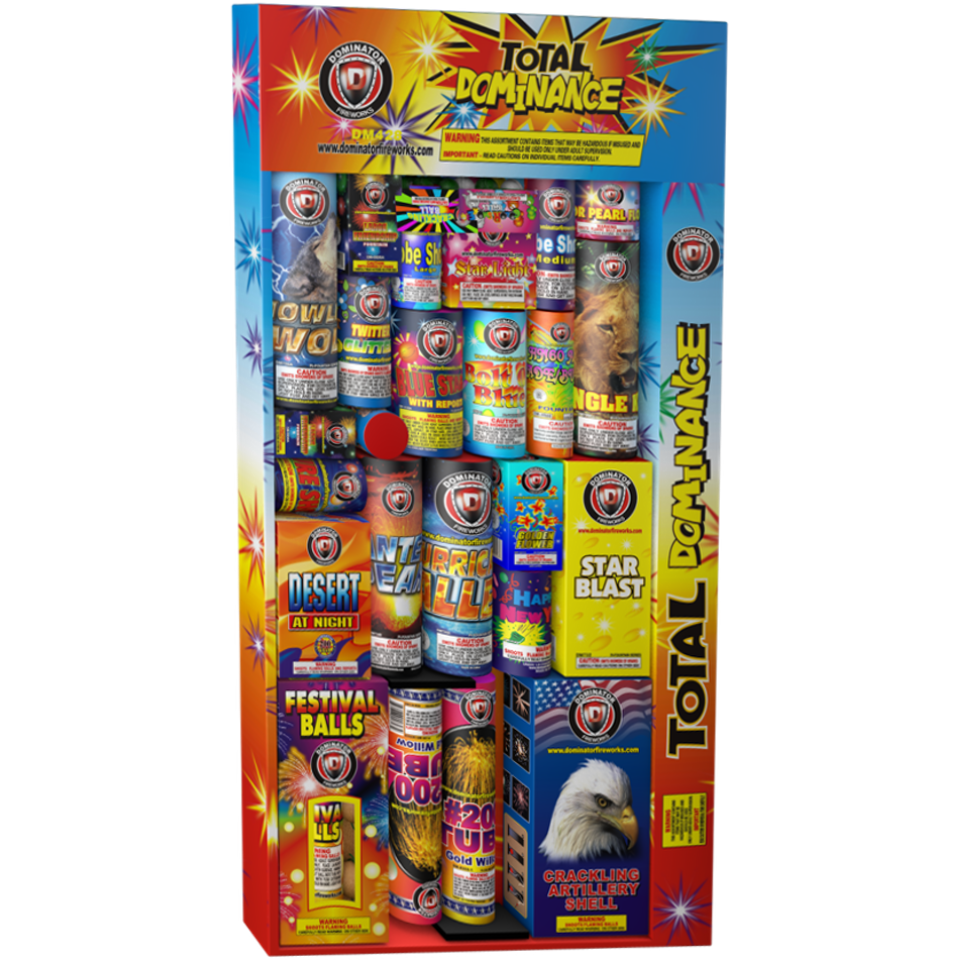 Total Dominance Assortment | Captain Boom Fireworks