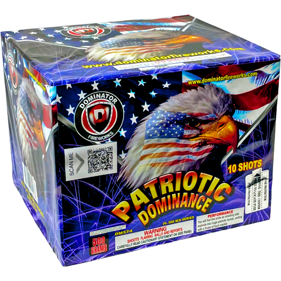 Patriotic Dominance Firework | Captain Boom