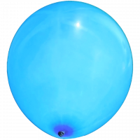 L.E.D. Balloons - 5 Pack Blue