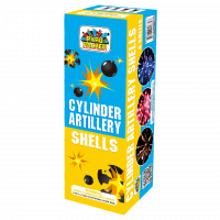 Mini Cylinder Artillery Shells - 6 Pack