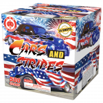 Cars And Stripes - 500 Gram Firework