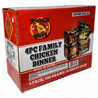 4PC Family Chicken Dinner - Color Case Assortment