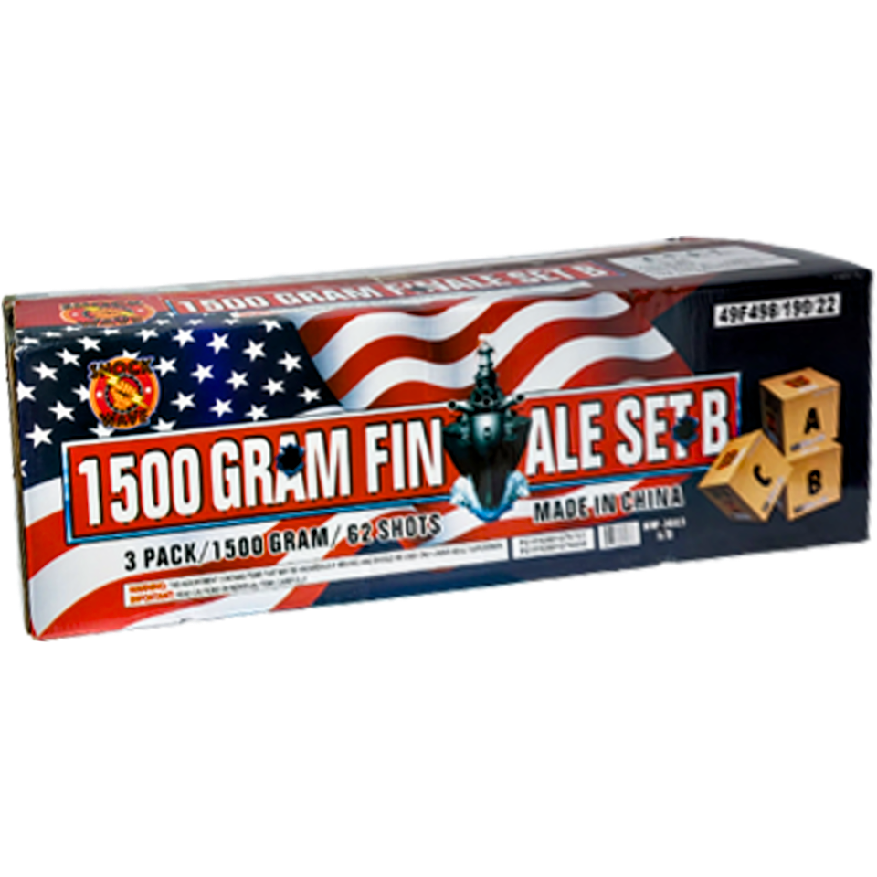 1500 Gram Finale Set B | Captain Boom Fireworks